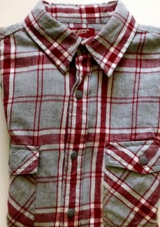 Grey Heather Flannel